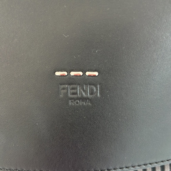 Authentic FENDI Striped Backpack like new. Hardware in perfect condition. - Picture 2 of 12